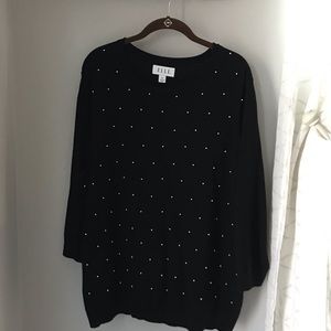 Elle Black Pearl Sweater